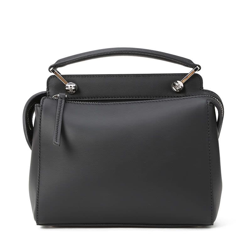 FENDI/芬迪 女包DOT COM编织装饰小号链条手拎斜挎包 8BN299 23x16x11CM图片