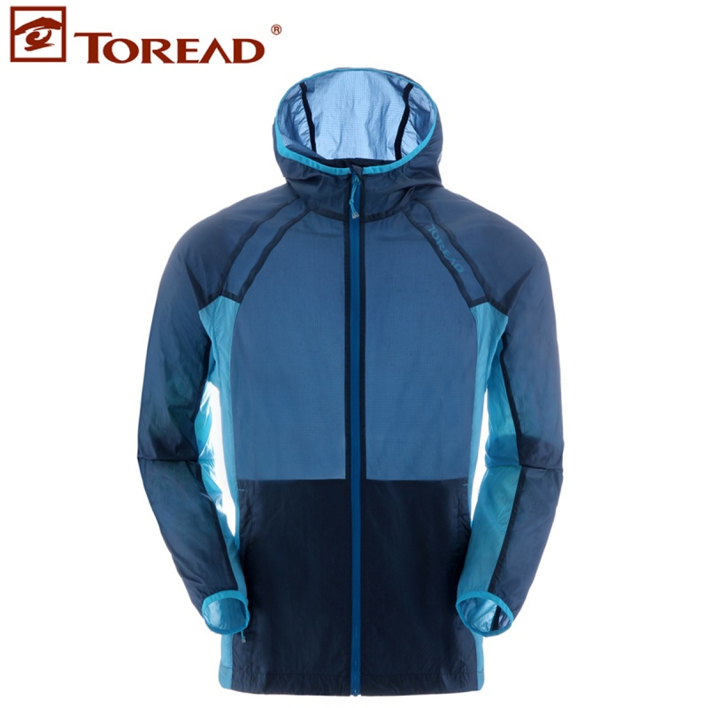 探路者（TOREAD）春夏户外男士修身透气防泼水皮肤衣TAED81214