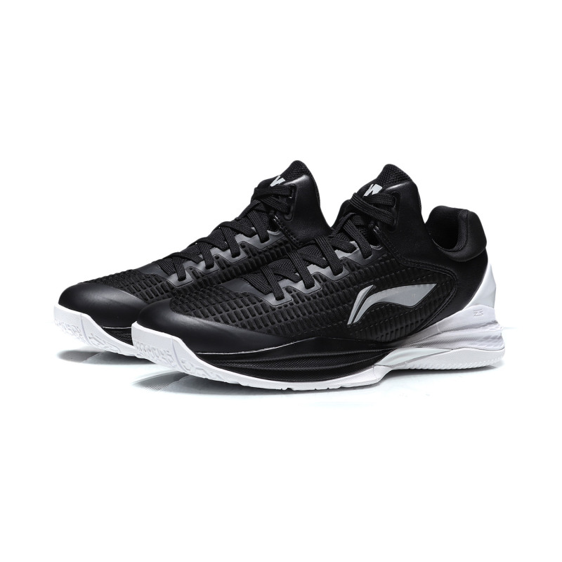 李宁篮球鞋男鞋夜行者李宁云减震低帮运动鞋aban071