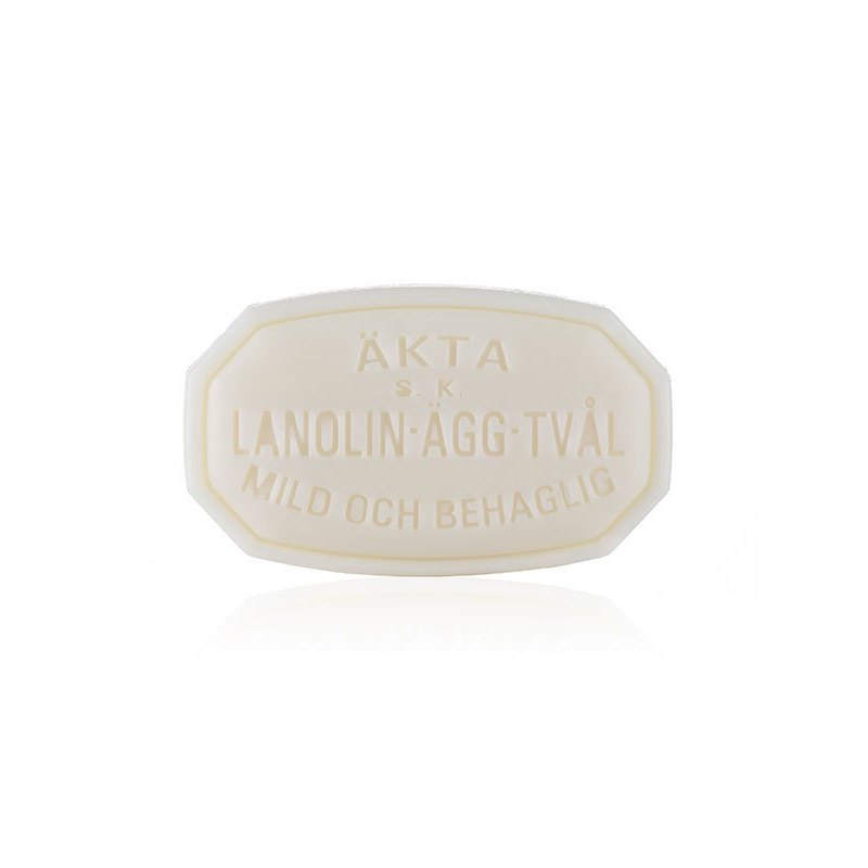 【原装进口】Lanolin-Agg-Tval 维多利亚瑞典蛋清毛孔护理保湿洁面皂50g*6 两盒装