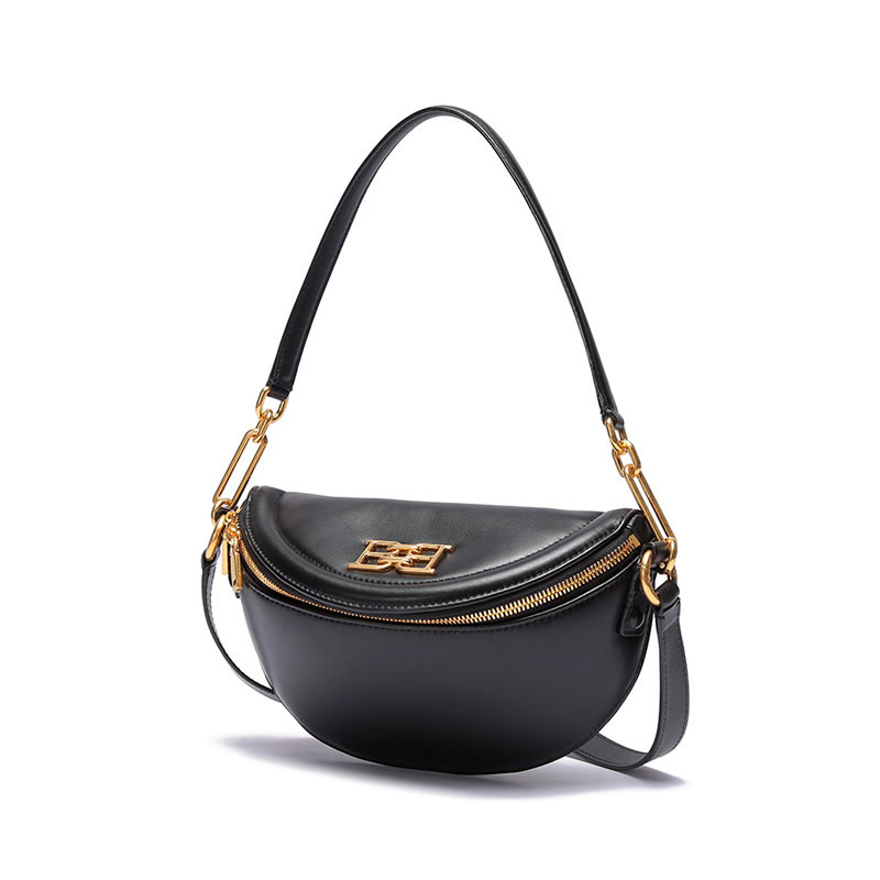 巴利bally奢侈品女士皮革bchain手提单肩斜挎包胸包腰包breennap