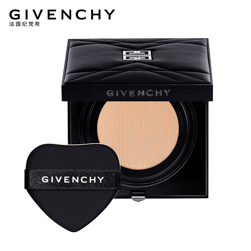 纪梵希高定恒颜持妆气垫粉底液c105高定皮革版spf20pa13g水润