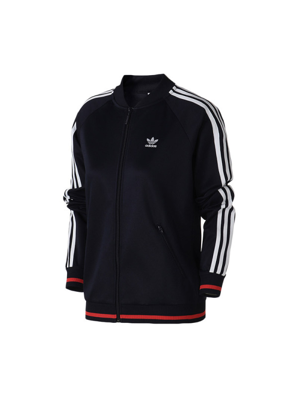 adidas阿迪达斯三叶草运动服女装运动外套dh297930dh2979传奇墨水蓝f