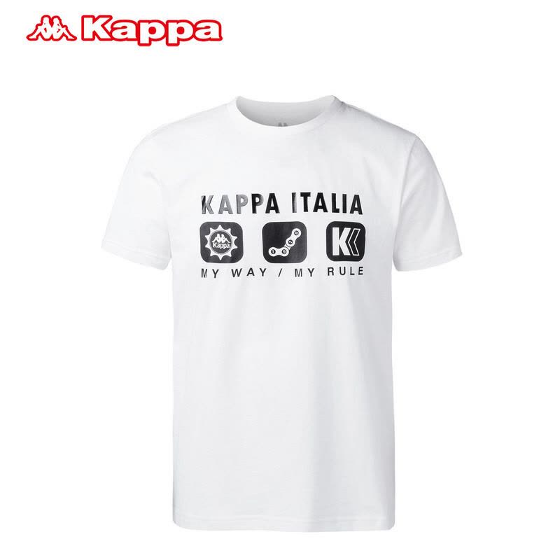 KAPPA/卡帕专柜男子运动服休闲短袖T恤|K0815TD74D图片