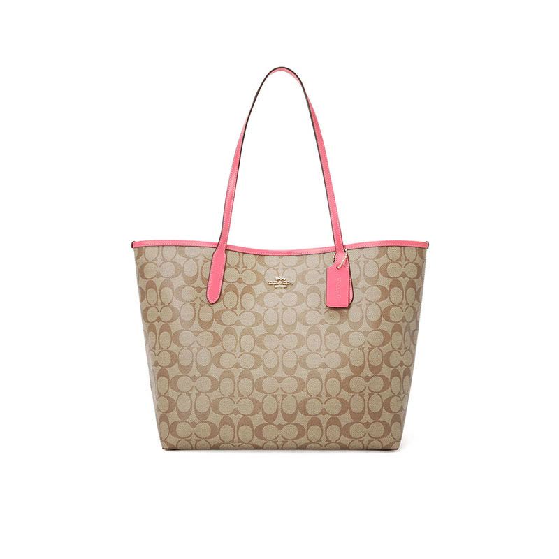 COACH 蔻驰 购物袋 logo印花 织物 5696图片