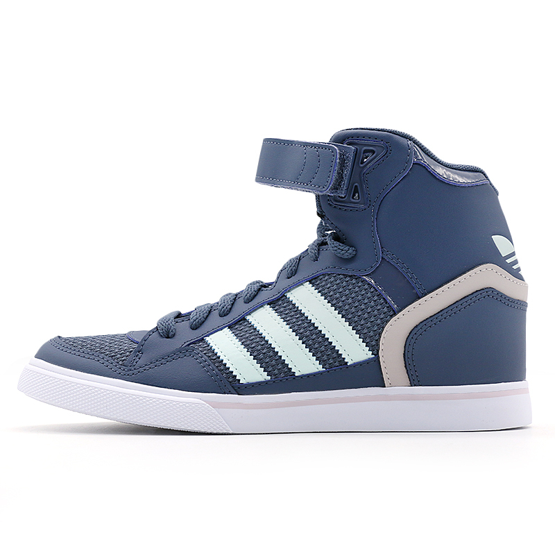 adidas三叶草extaballup女内增高鞋高帮板鞋s75788