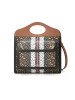 BURBERRY 博柏利 Pocket 单肩包 斜挎包 手提包 通勤手拎迷你 TB标识TB LOGO织物8019365