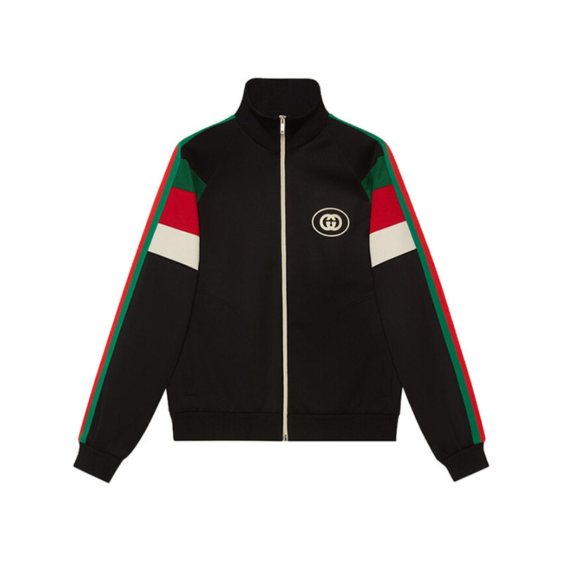 古驰 gucci 男士拉链卫衣开衫运动衫夹克外套698448 xjeep