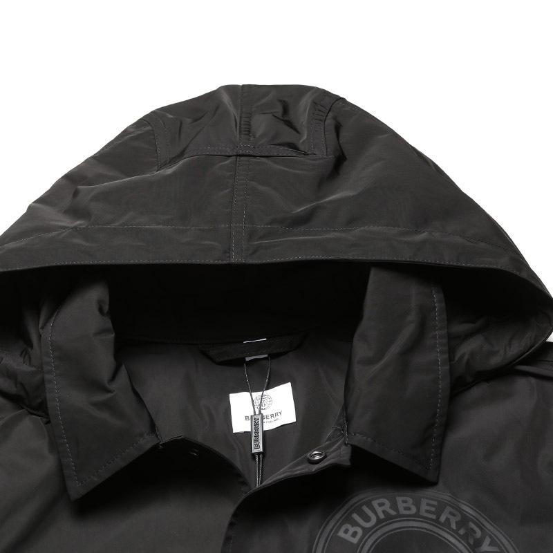 博柏利/巴宝莉 BURBERRY 男款聚酯纤维连帽夹克上衣外套 80431441