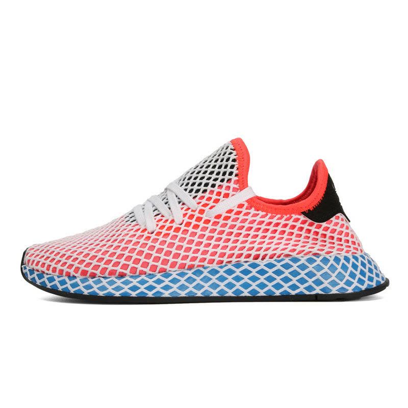 Adidas/阿迪达斯三叶DEERUPT女子休闲网面运动跑步鞋AC8466图片