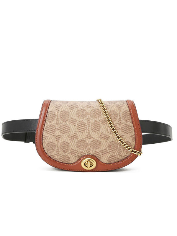 20春夏款 COACH 马鞍腰包斜挎包 76264