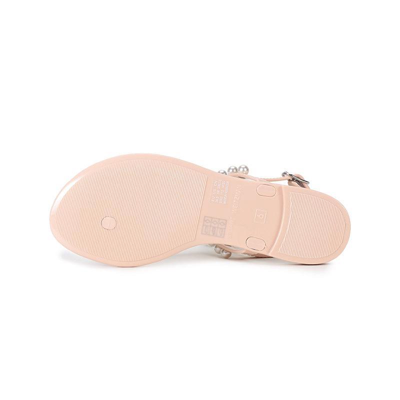 斯图尔特·韦茨曼 STUART WEITZMAN 女士 塑料/橡胶夹趾细带人字凉鞋GOLDIE JELLY