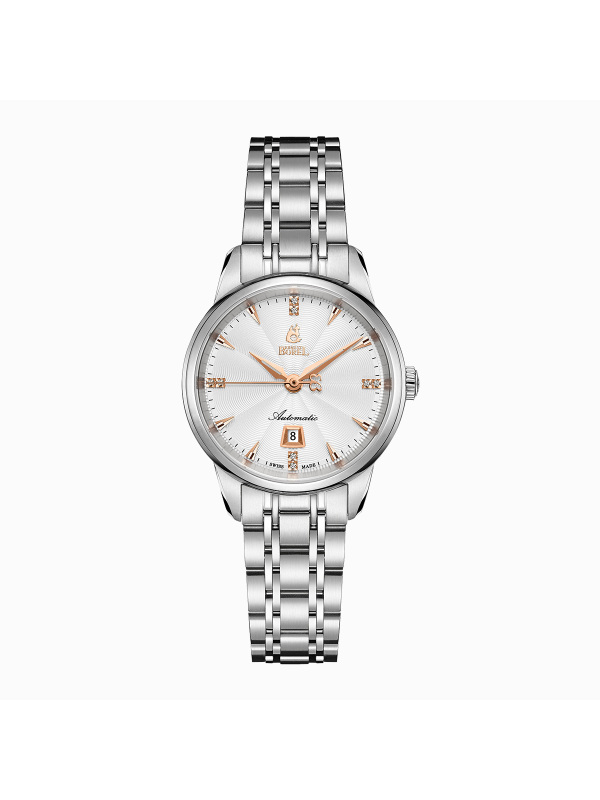 ernestborel祖尔斯系列周年纪念限量款天然钻石高贵优雅自动机械女士