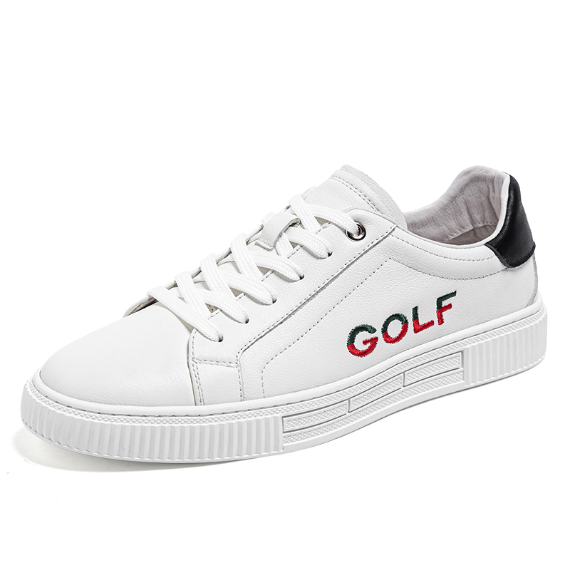 高尔夫/GOLF男鞋男士休闲鞋2020春季新款男鞋潮流百搭鞋子男时尚透气真皮板鞋