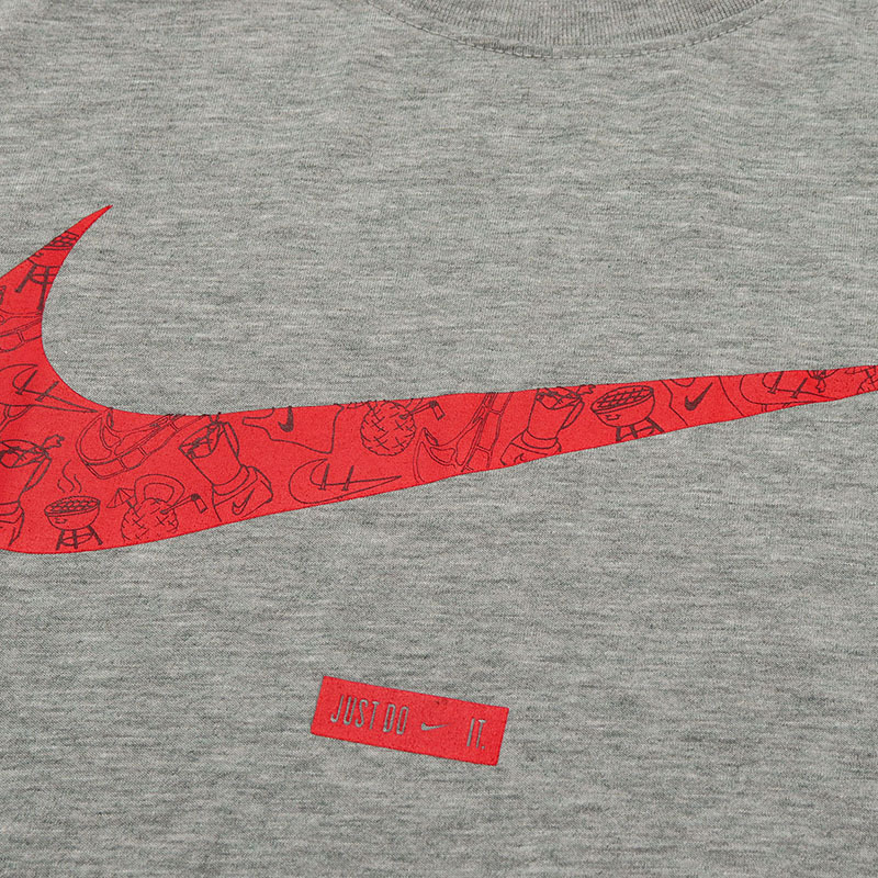 nike男短袖t恤大logo针织舒适圆领休闲运动服bq1854