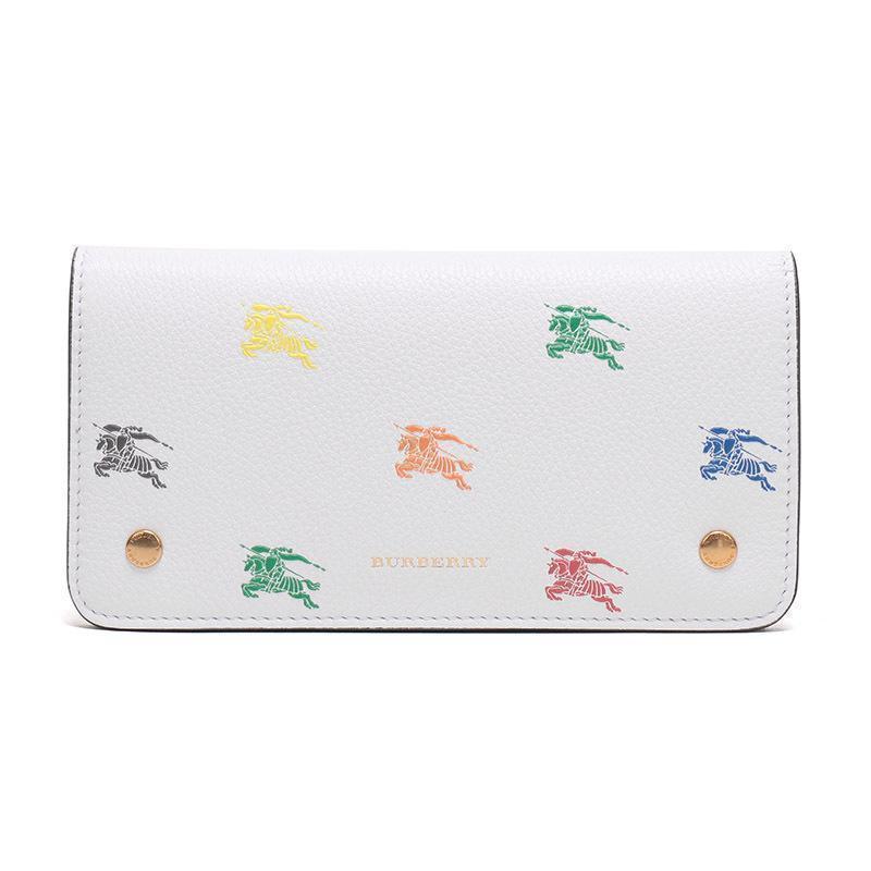 BURBERRY 博柏利 女士马术骑士牛皮钱包钱夹 80077521