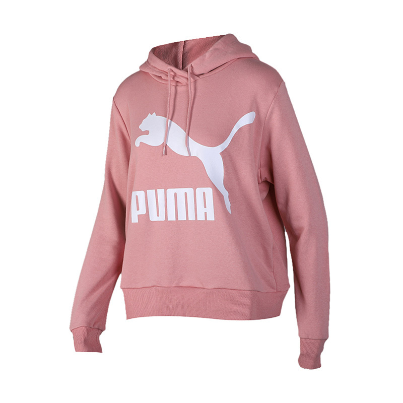 PUMA(彪马)Classics Logo Hoody秋季女子针织卫衣595915-14