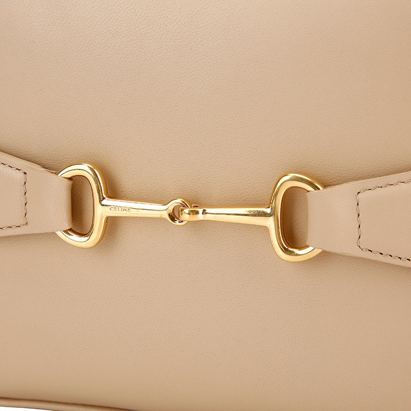 CELINE 思琳 奢侈品 女士羊皮米色CRECY单肩斜挎包相机包 191353BUS 03ND