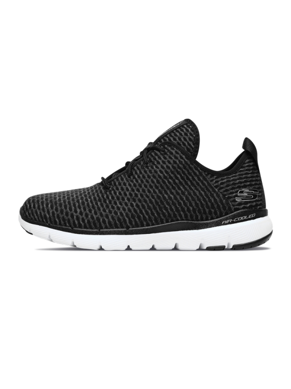 Skechers斯凯奇女鞋新款时尚绑带运动鞋透气布休闲鞋66666145