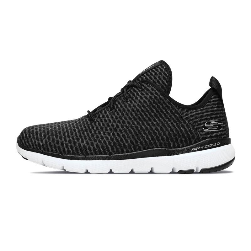 Skechers斯凯奇女鞋新款时尚绑带运动鞋透气布休闲鞋66666145图片