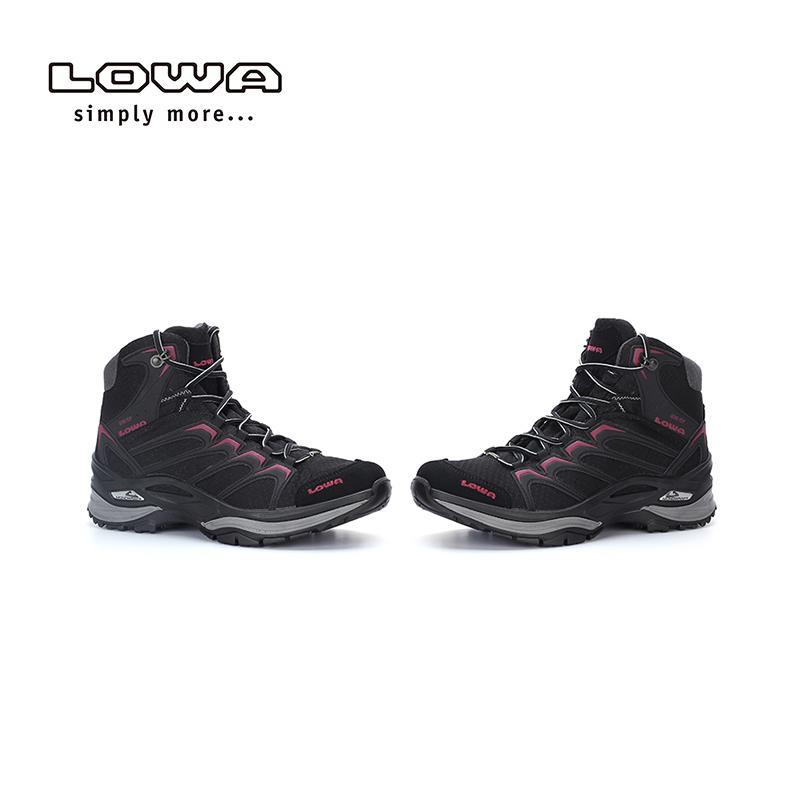 LOWA（德国）户外女舒适透气GORE-TEX防泼水越野登山徒步中帮鞋L320607