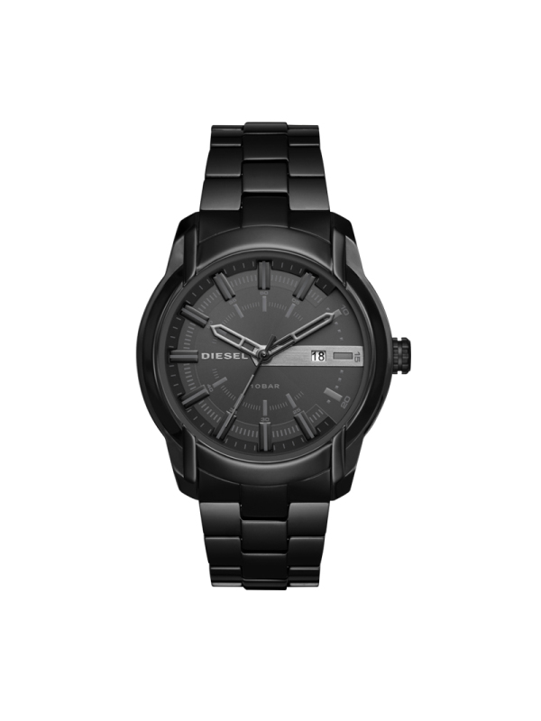 迪赛diesel手表nsbb工业系列酷黑镂空指针石英男士腕表dz1842