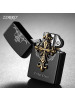 zorro佐罗防风煤油打火机个性黑冰天使