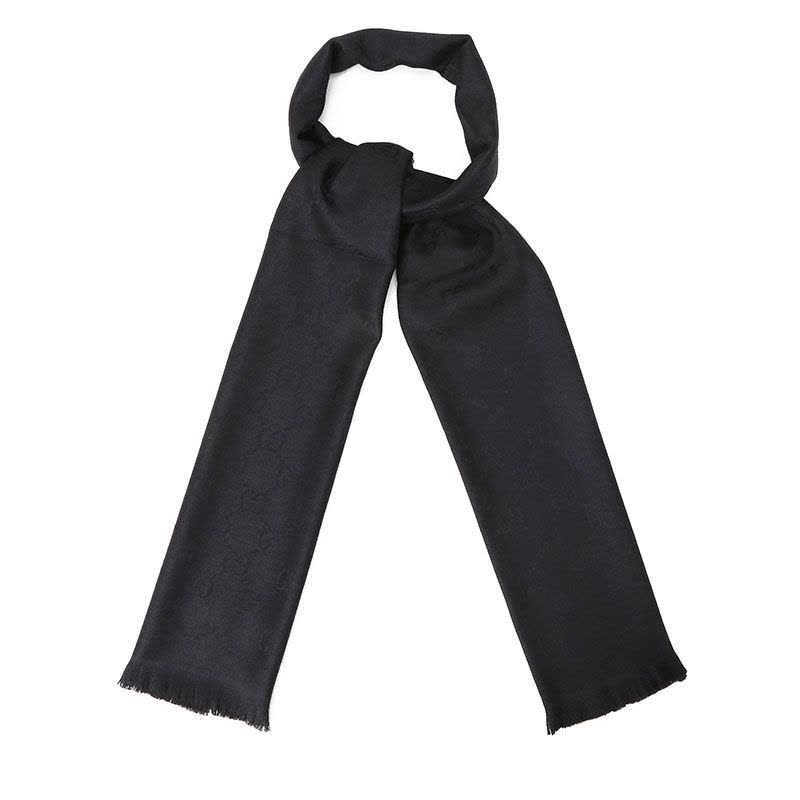 古驰GUCCI 围巾 小G双G印花款133483 男女同款围巾图片