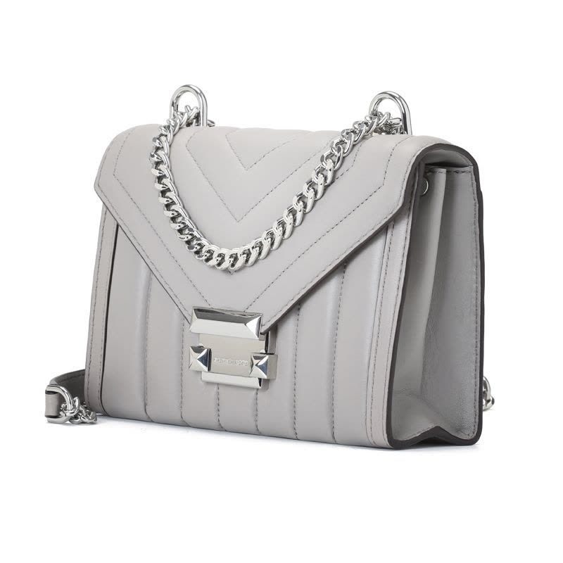 MICHAEL KORS MK Whitney 小号 女士单肩斜挎包30F8SXIL1T 银扣图片