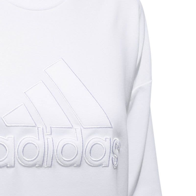 adidas阿迪达斯女子运动休闲圆领卫衣针织套头衫DT2357图片