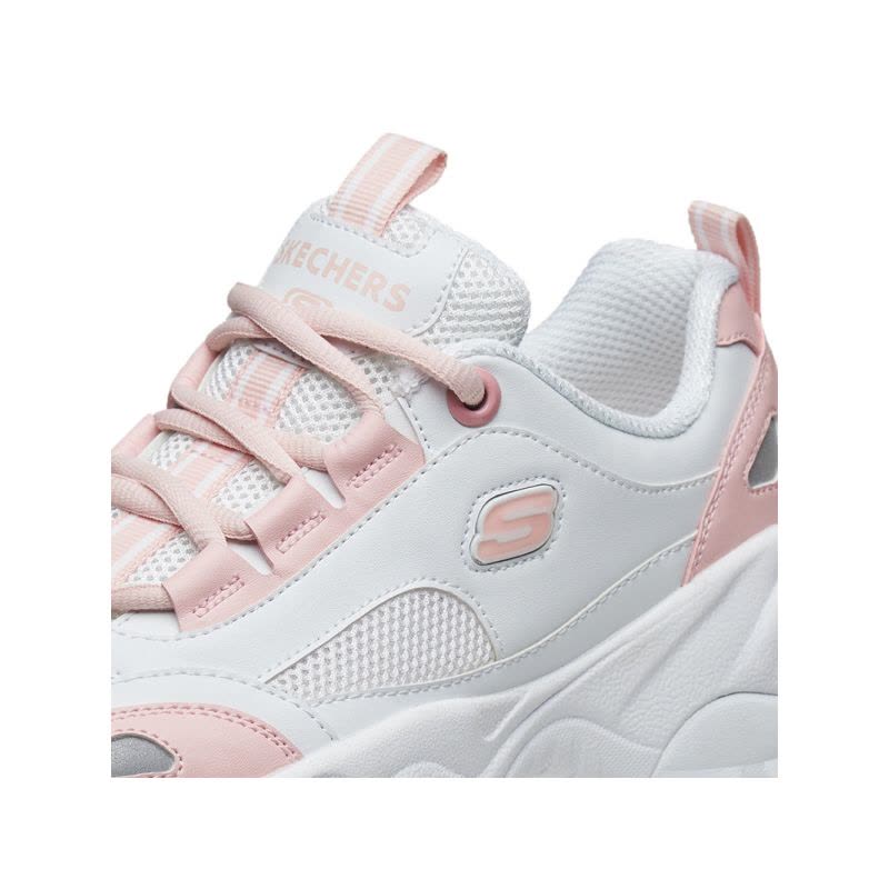 Skechers斯凯奇新款厚底增高老爹鞋复古户外鞋小白鞋女88888333图片