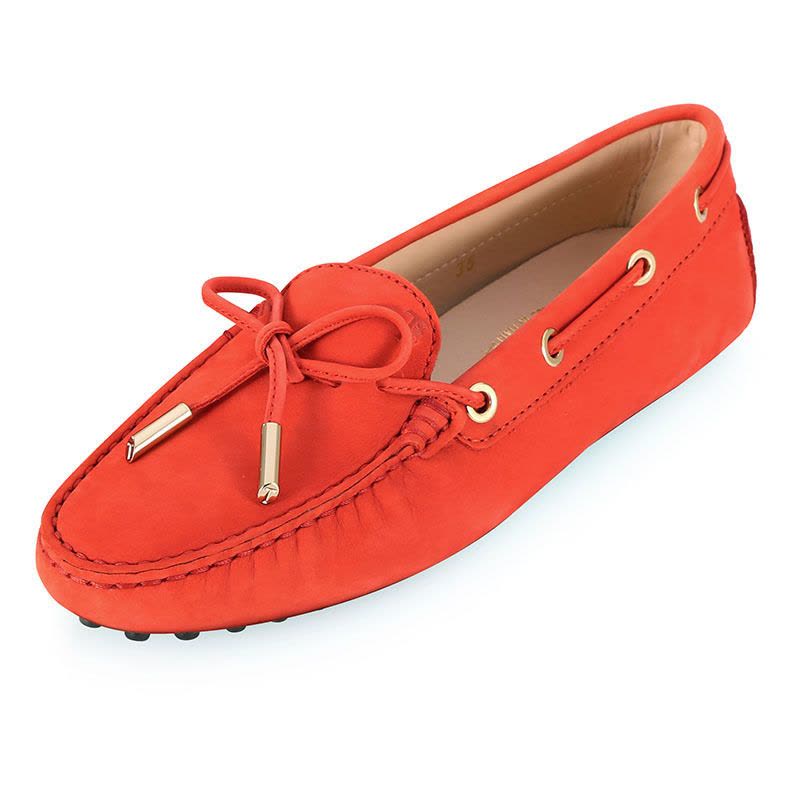 TODS/托德斯 女士GOMMA蝴蝶结经典豆豆鞋 XXW0LU05030图片