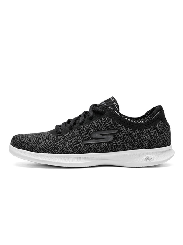 Skechers斯凯奇女鞋绑带低帮透气健步休闲运动单鞋14713DF