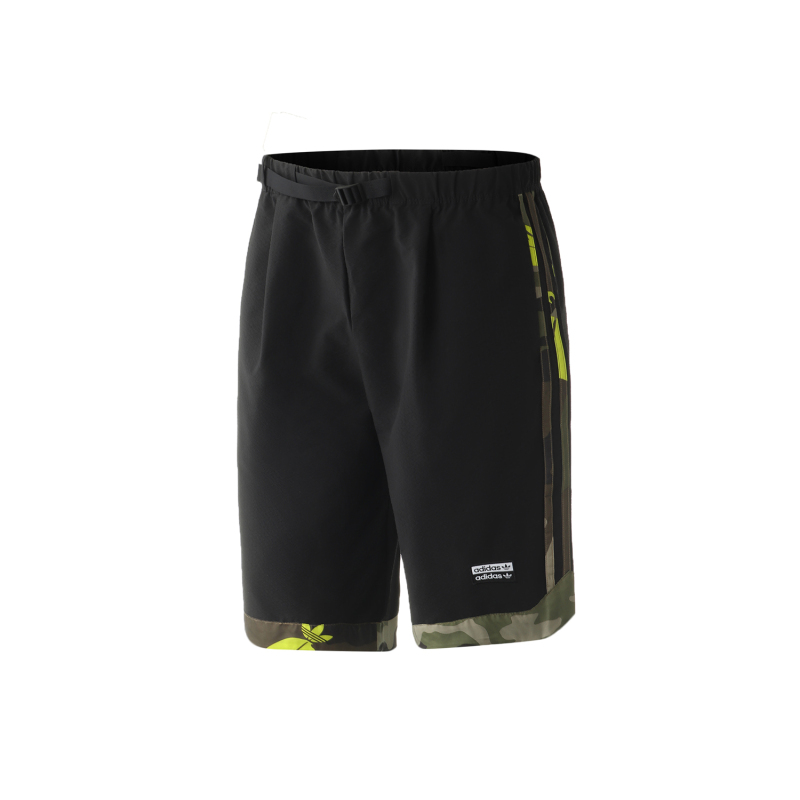 adidas阿迪达斯三叶草男装易烊千玺同款运动裤休闲运动短裤GK5915