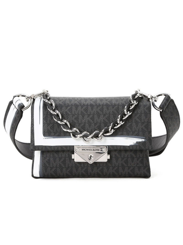 MICHAEL KORS 迈克科尔斯 MKLOGO斜挎包 单肩包32S0S0EC0B 银扣