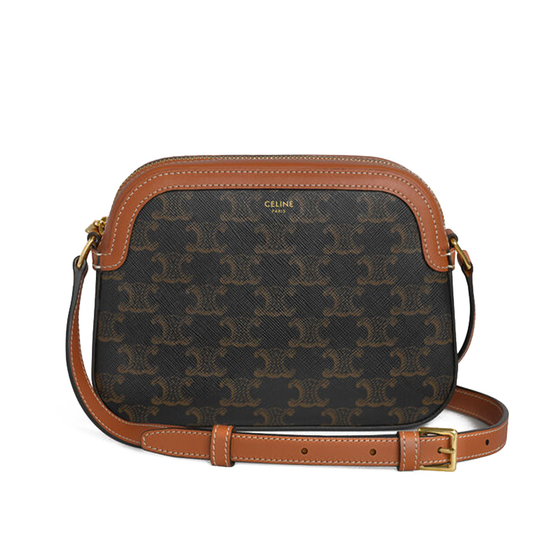 预订celinetriomphe链条包小号单肩包字母印字标老花涂层帆布1915220