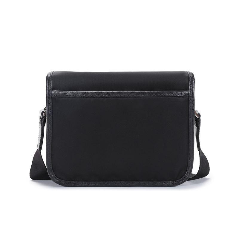 prada普拉达男士renylon尼龙单肩斜挎包带小包2vd0342dmh