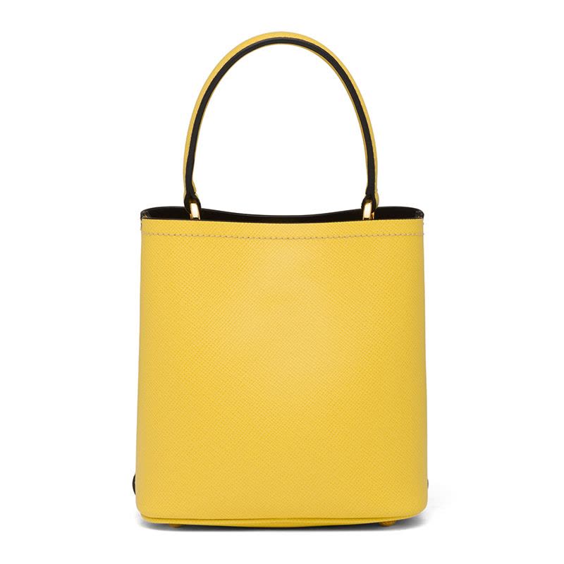 【预定】20春夏款PRADA Panier 皮革手提包1BA217 OOO 17*18*10.5CM图片