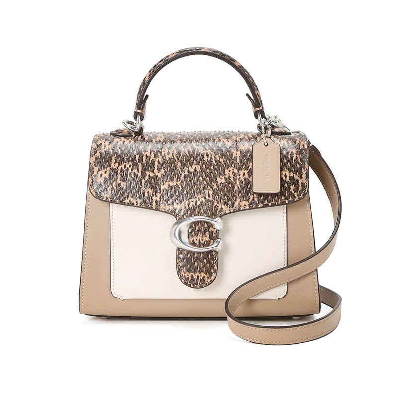 20春夏款 COACH TABBY C扣 手提 单肩斜挎包3787 金扣图片