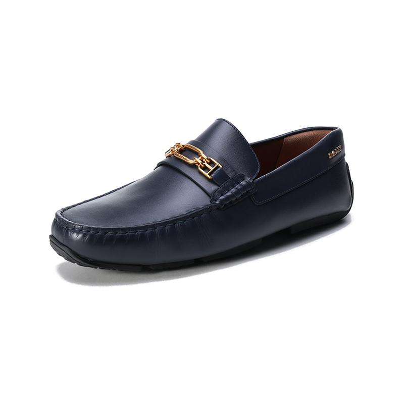 BALLY 巴利 男士牛皮1851马衔扣饰休闲皮鞋乐福鞋 PAMELO
