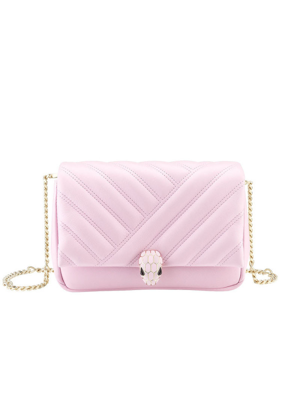 【预定】BVLGARI宝格丽 Serpenti Cabochon经典蛇头单肩包288758 17.5*12*7CM