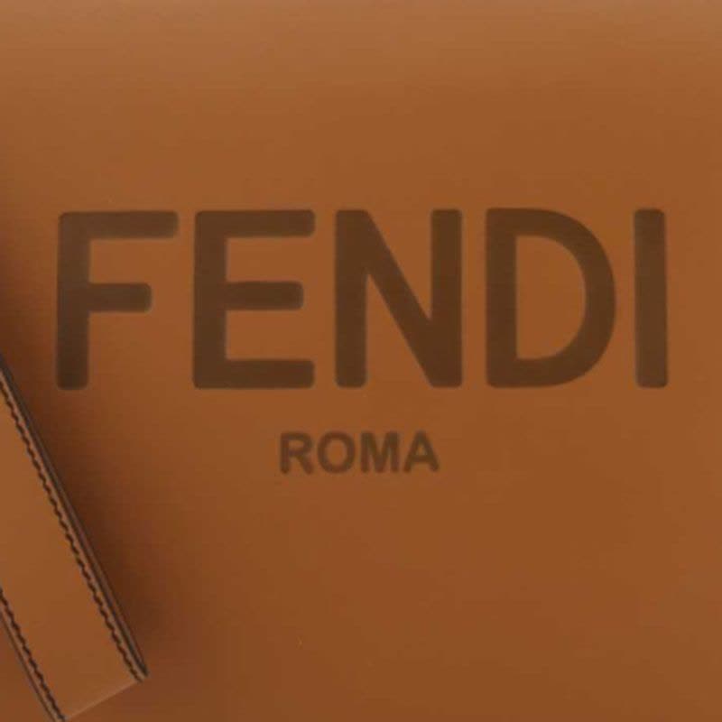 预售 FENDI 男女通用手拿包 LOGO标识 光面皮7VA491图片