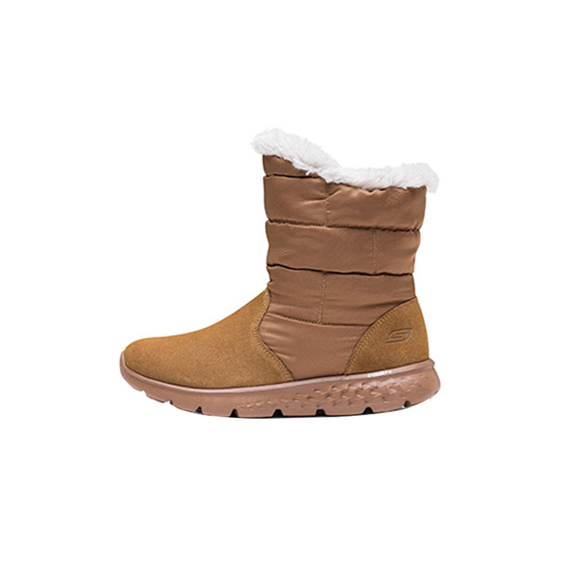 SKECHERS斯凯奇On-The-Go女士轻质毛里短靴6666011
