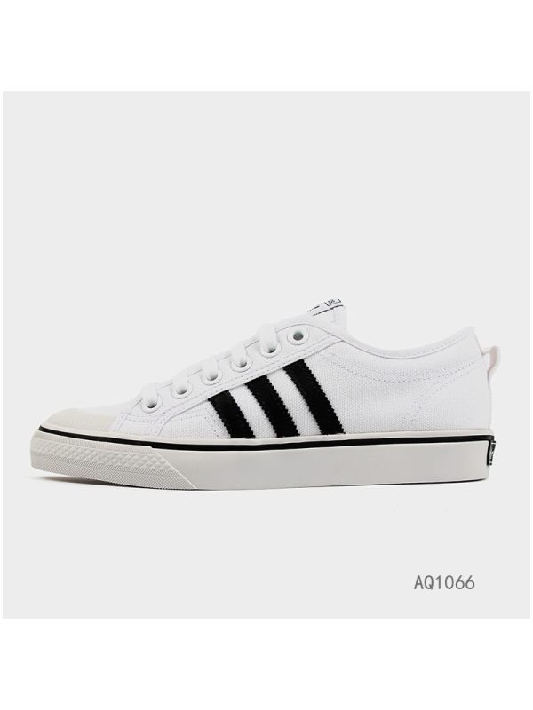 adidas阿迪达斯三叶草运动鞋夏季男女NIZZA经典运动休闲鞋AQ1066