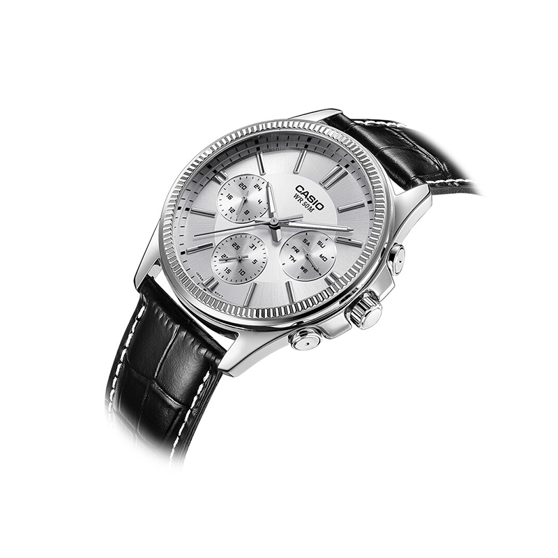 CASIO卡西欧 石英表 男 日韩品牌商务休闲石英男士手表MTP-1375L-7A