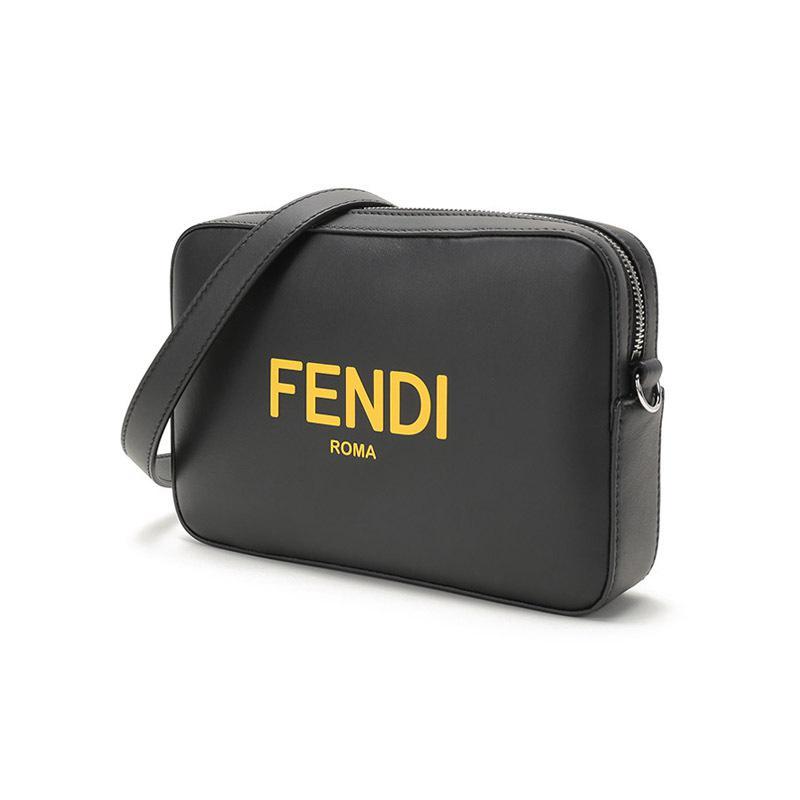 FENDI 男士 牛皮单肩斜挎包相机包 7M0286 ADM8