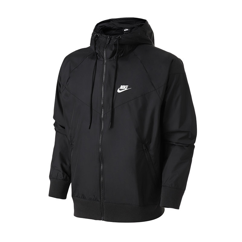 【自营】NIKE耐克男外套连帽套头机织风衣休闲运动服AR2192