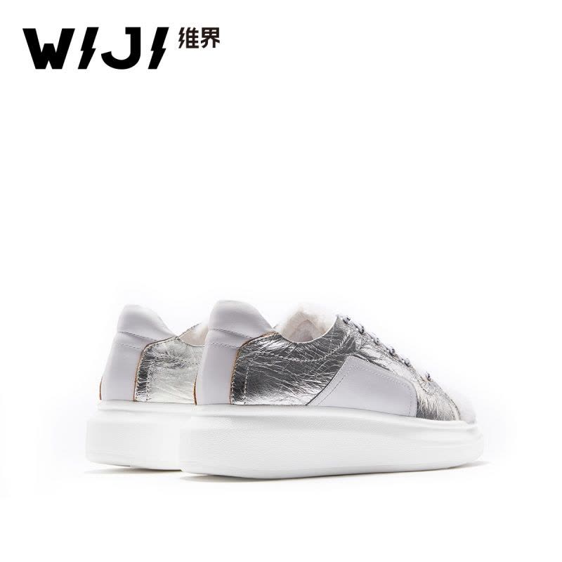 WIJI2018时尚新款靓丽休闲鞋个性舒适低内涵透气舒适低帮女鞋女图片