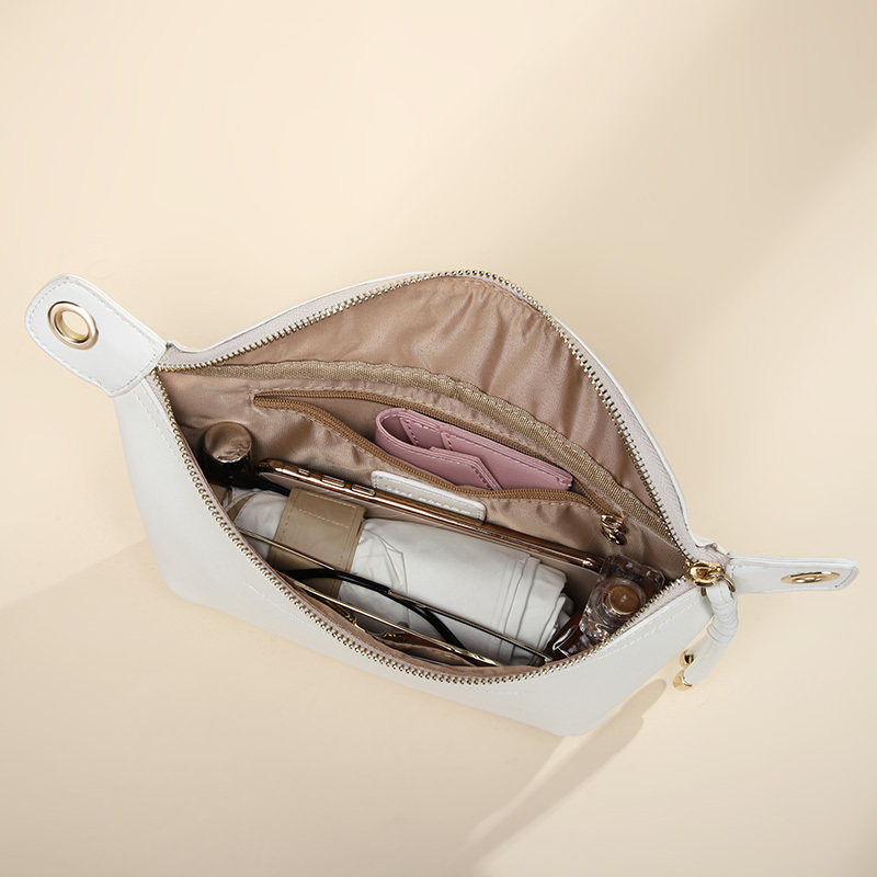 高尔夫golf牛皮潮流女士胸包大容量休闲腰包时尚柔软牛皮斜挎包