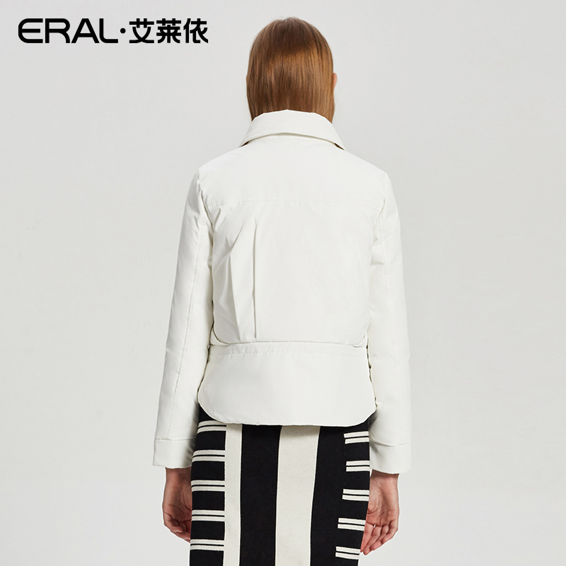 ERAL/艾莱依2017秋冬新款韩版羽绒服女短轻薄羽绒上衣12109/FDAA